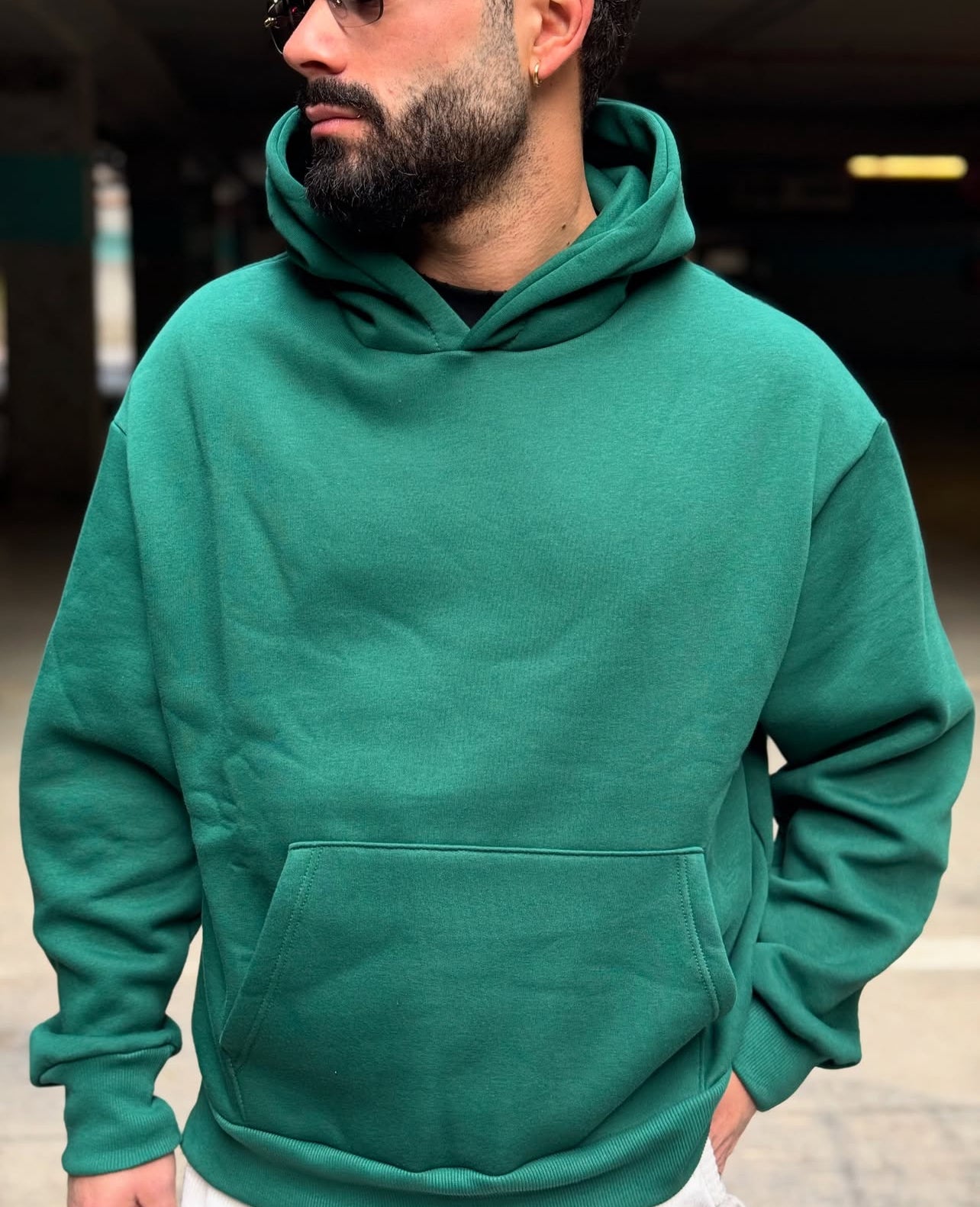 Felpa BoxyGreen