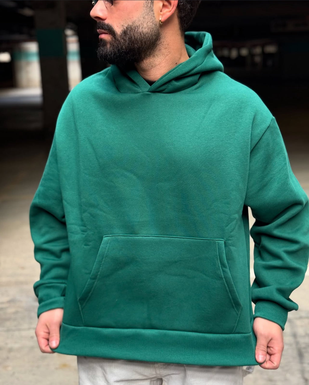 Felpa BoxyGreen